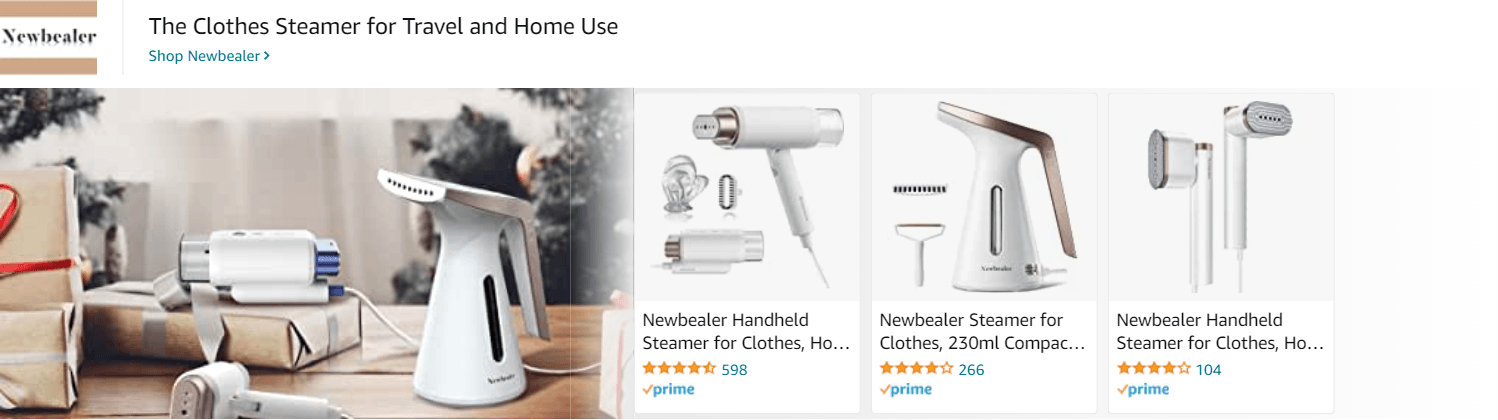 Amazon.com   iron: Ad - Sponsored Brand