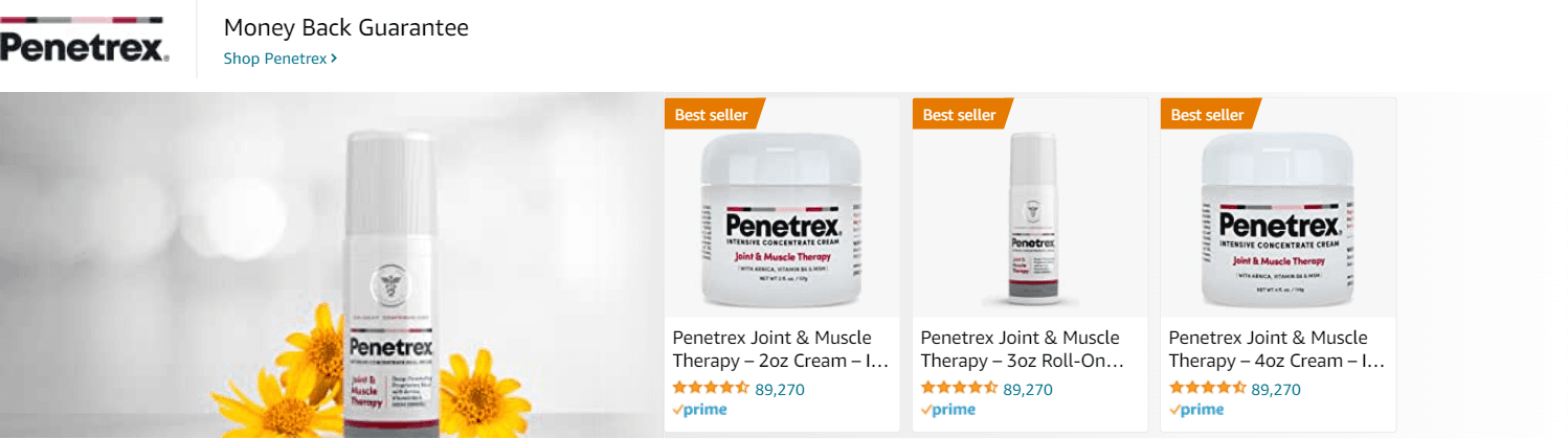Ad - Sponsored Brand for Amazon.com   knee braces for knee pain