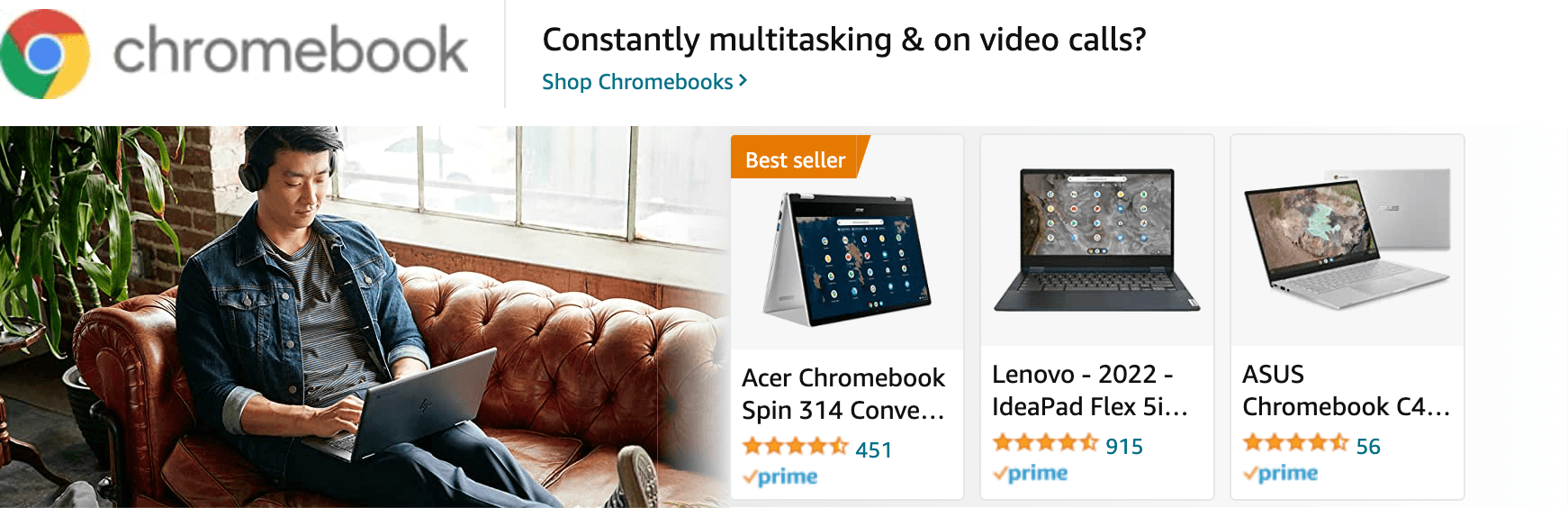 Amazon.com   laptop computer: Ad - Sponsored Brand