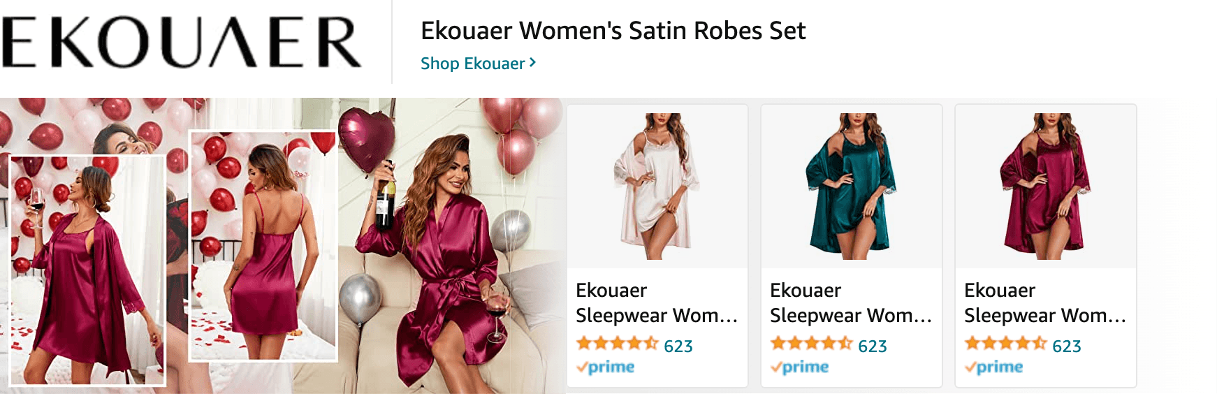 Amazon.com   lingerie for women: Ad - Sponsored Brand