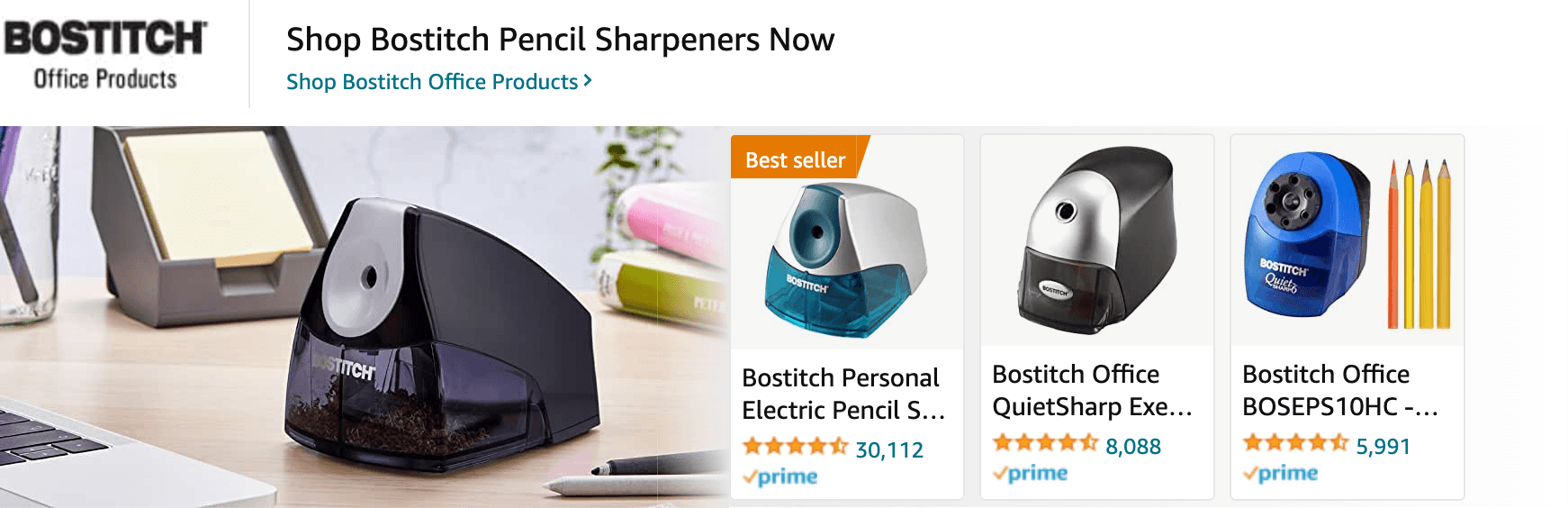 Amazon.com   mechanical pencil: Ad - Sponsored Brand