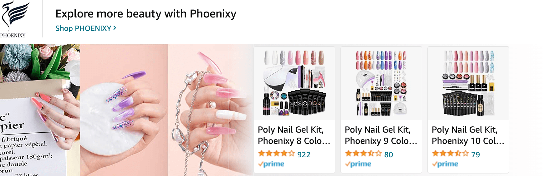 Amazon.com   nail kit: Ad - Sponsored Brand