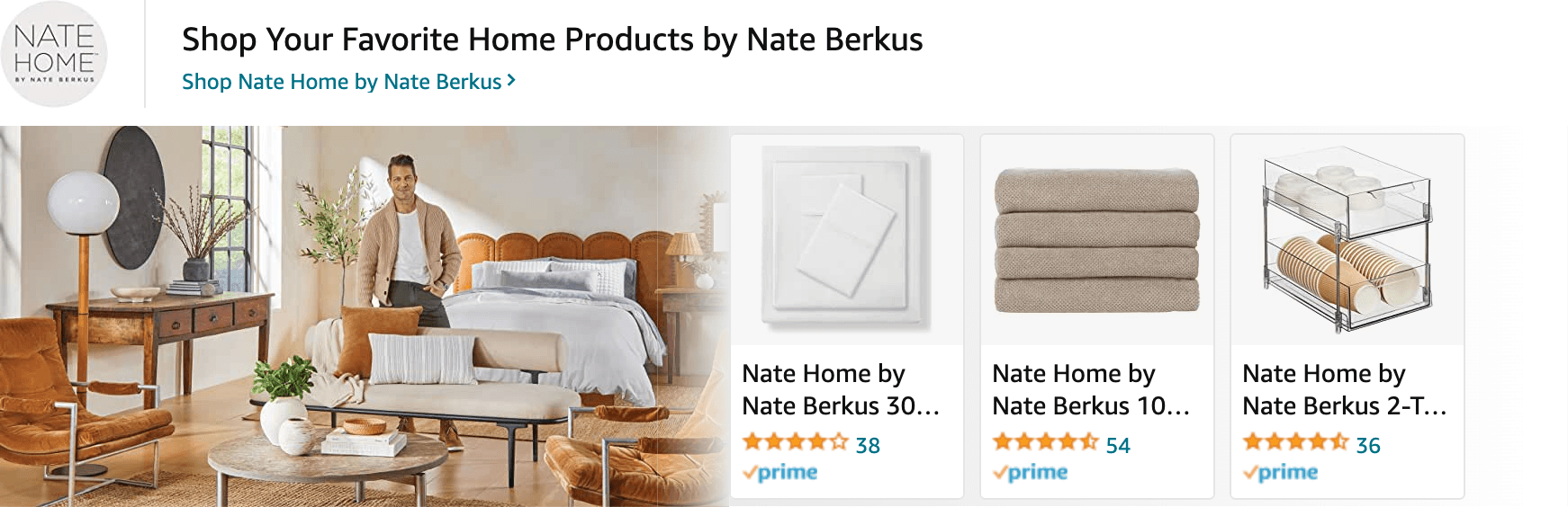 Amazon.com   nate bargatze: Ad - Sponsored Brand
