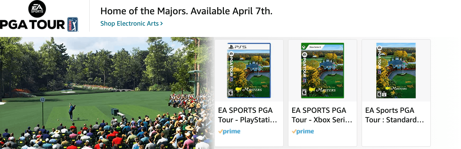 Ad - Sponsored Brand for Amazon.com   playstation 5