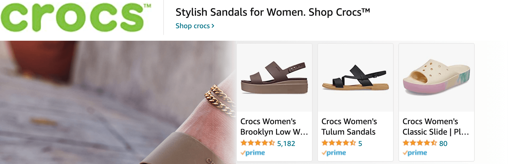 Amazon.com   sandals women: Ad - Sponsored Brand