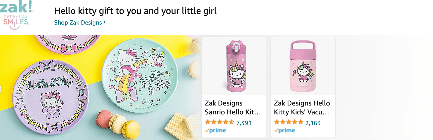 Amazon.com   sanrio: Ad - Sponsored Brand