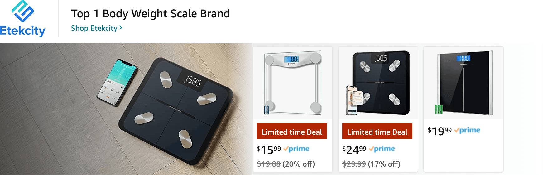 Amazon.com   scale for body weight: Ad - Sponsored Brand