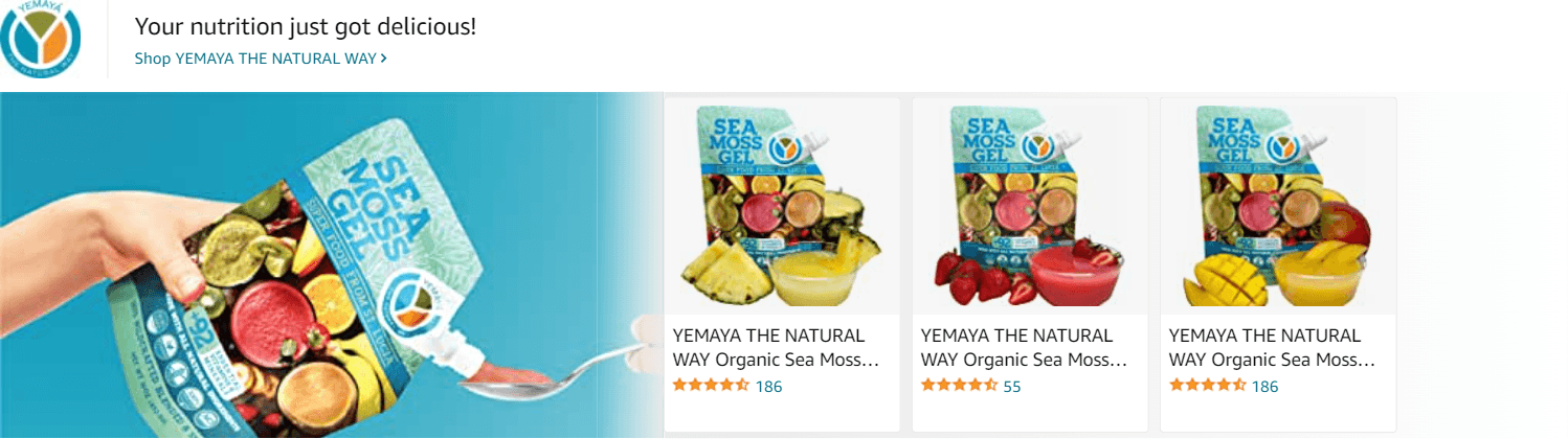Amazon.com   sea moss: Ad - Sponsored Brand