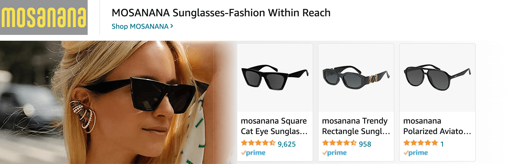 Amazon.com   sunglasses womens: Ad - Sponsored Brand
