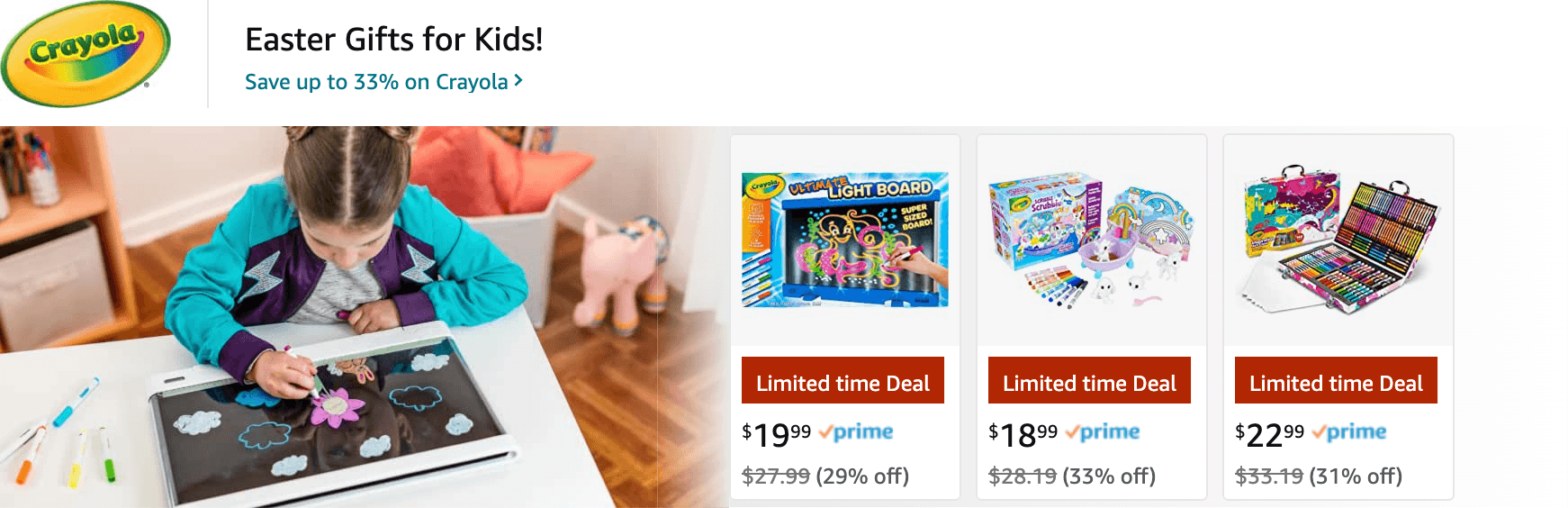 Amazon.com   toys: Ad - Sponsored Brand