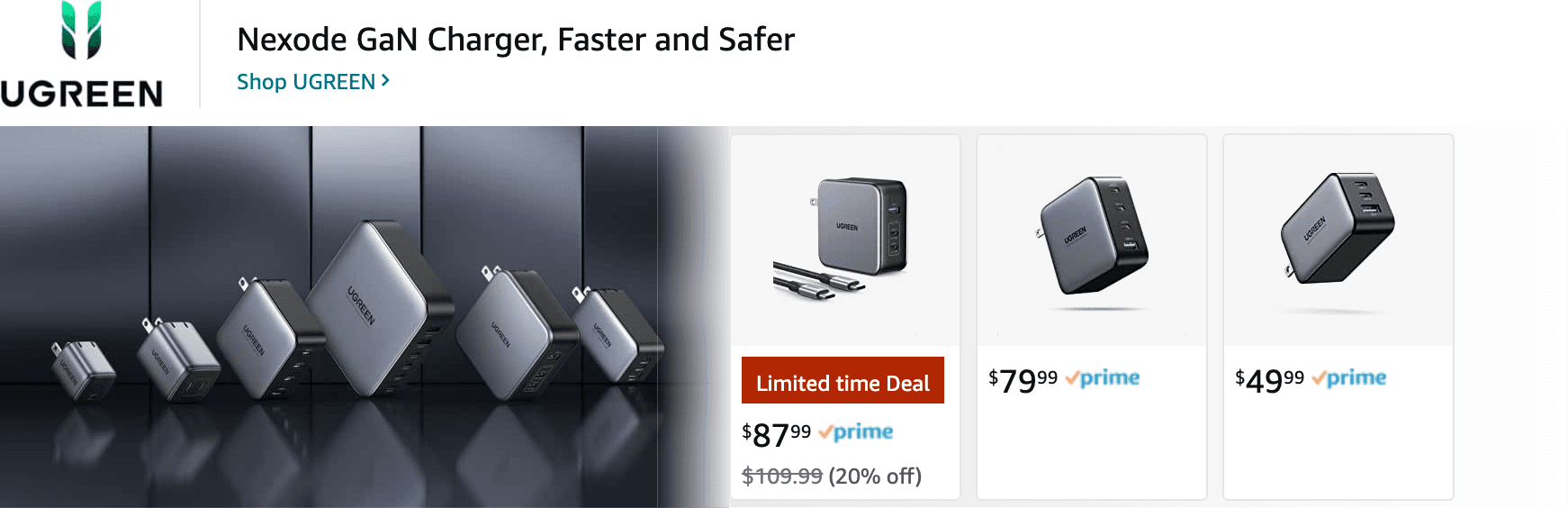 Amazon.com   usb c charger: Ad - Sponsored Brand