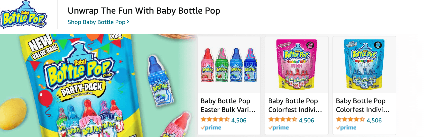 Amazon.com   valentines candy: Ad - Sponsored Brand