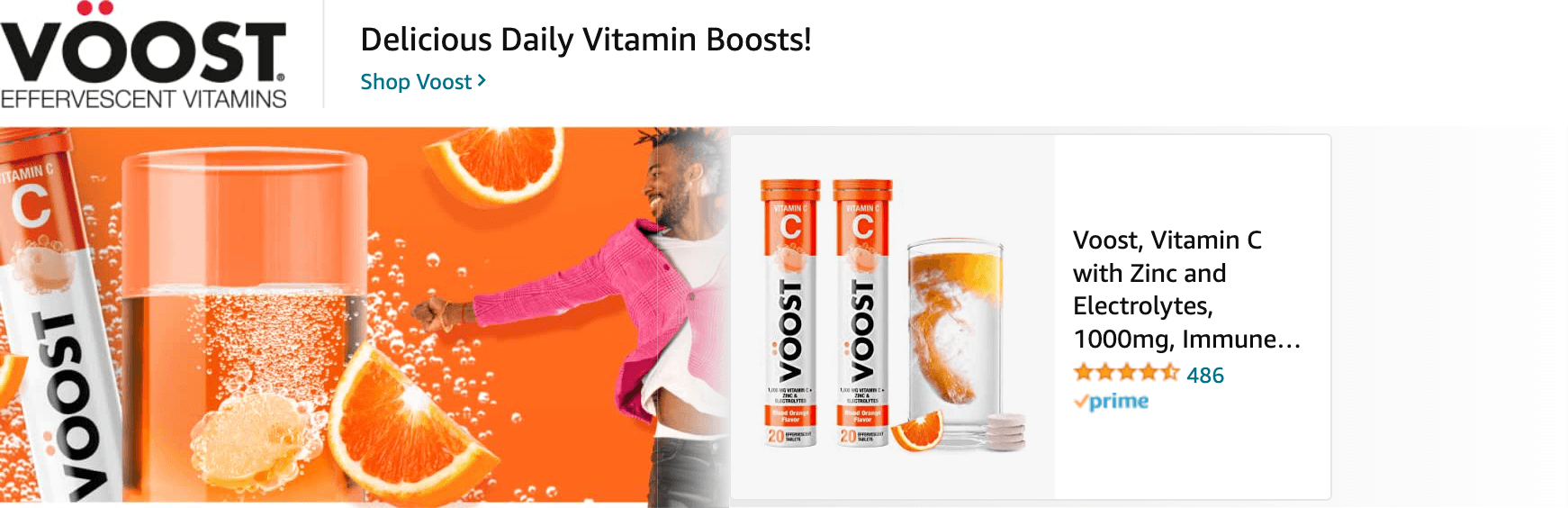 Amazon.com   vitamin c: Ad - Sponsored Brand
