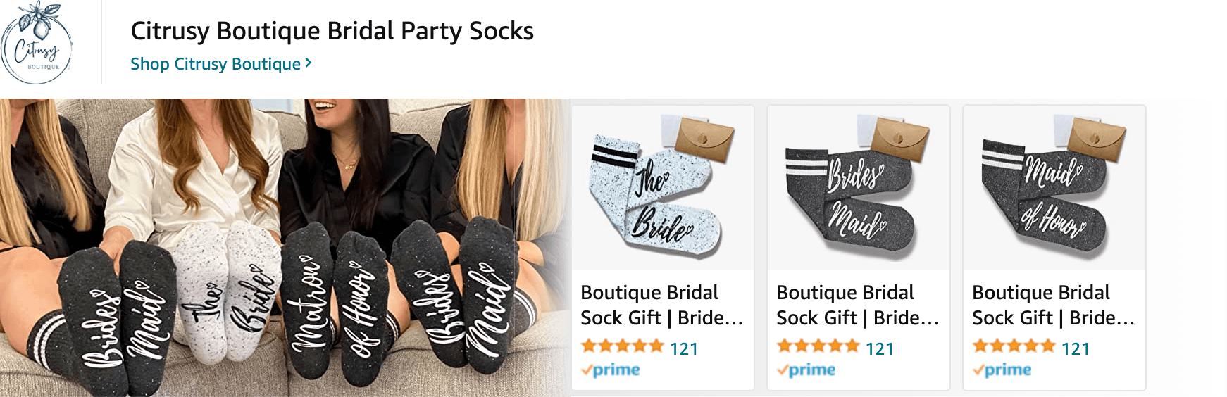 Amazon.com   your honor: Ad - Sponsored Brand