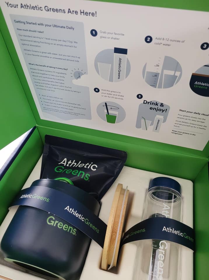 Athletic Greens 1: Packaging