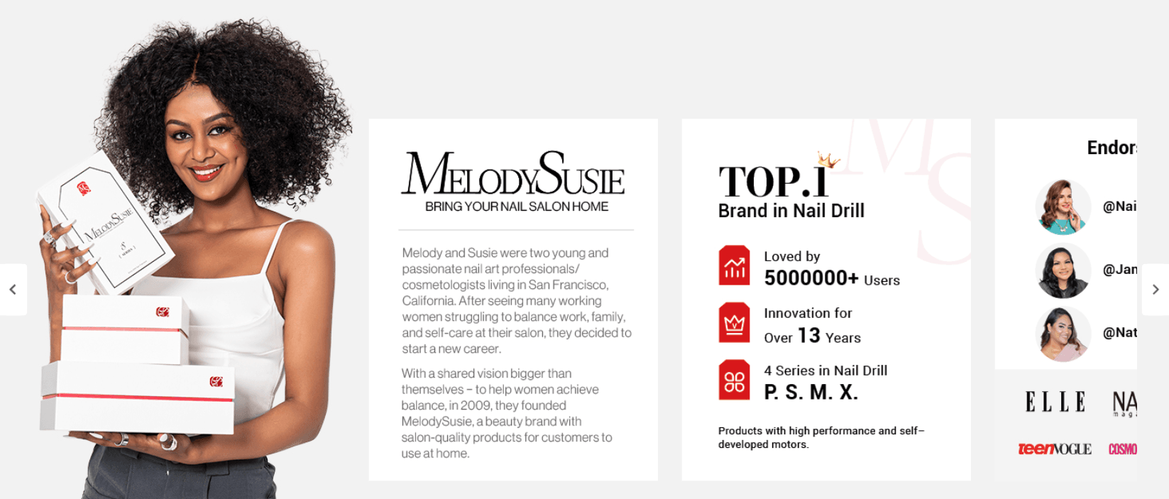 B07P7Z12DV: Brand Stories