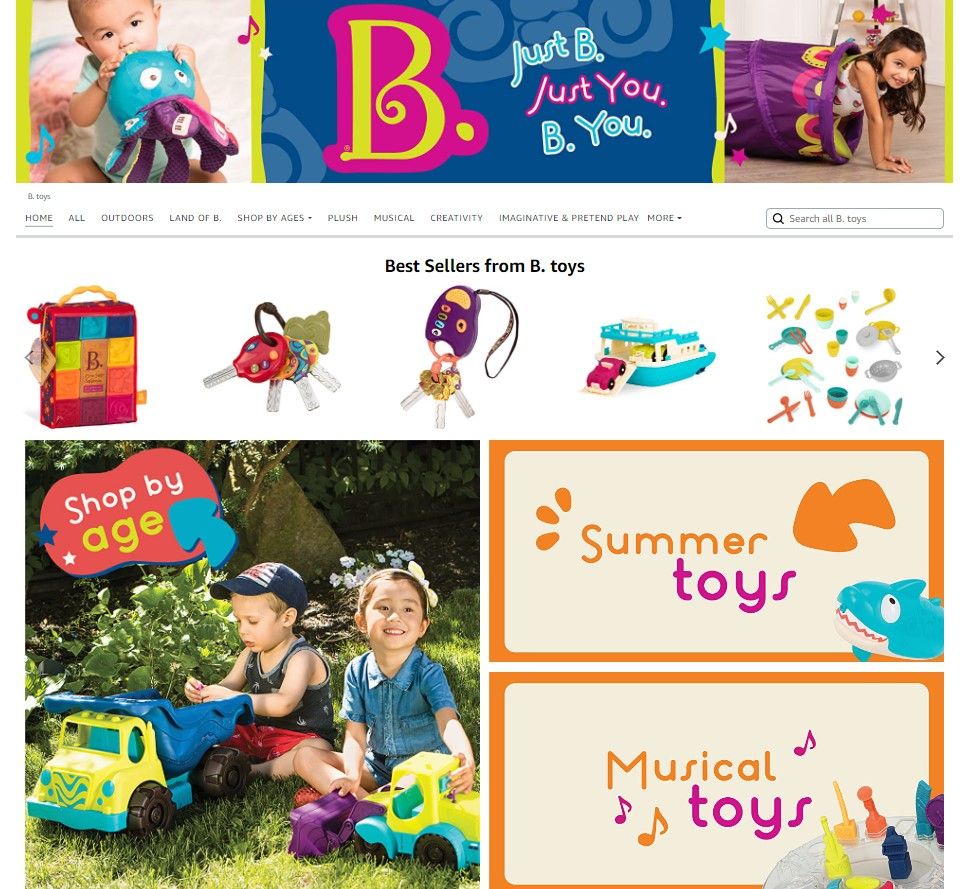 B.TOYS STORE TG 1: Storefront