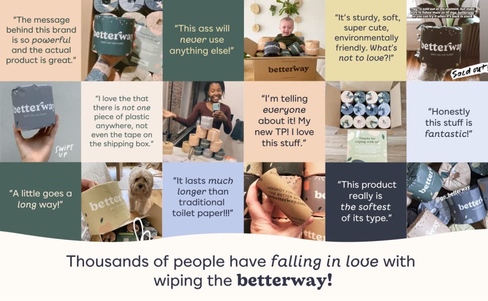 Better wipes toilet roll 3: Testimonial Secondary Images