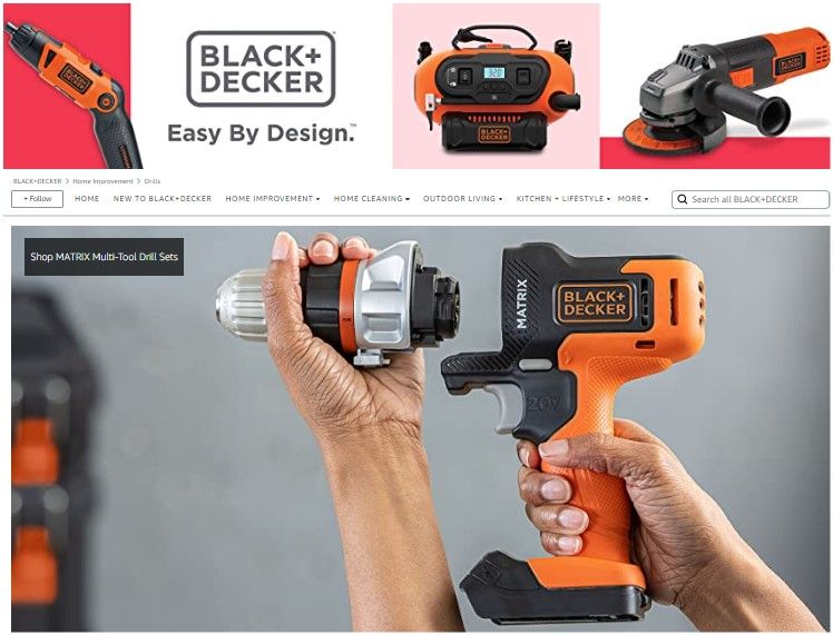 Black and Decker SF: Storefront