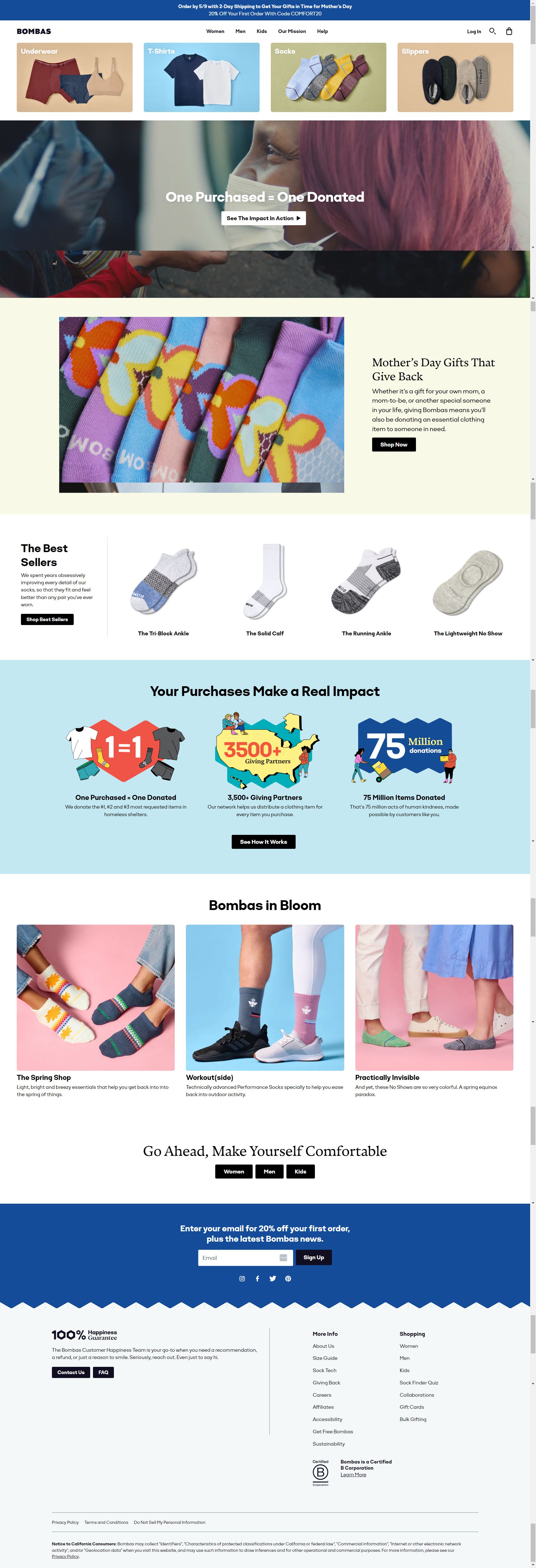 Bombas: Amazon listing image