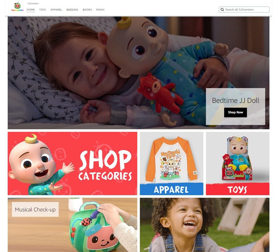 COCOMELON STORE TG 1: Storefront