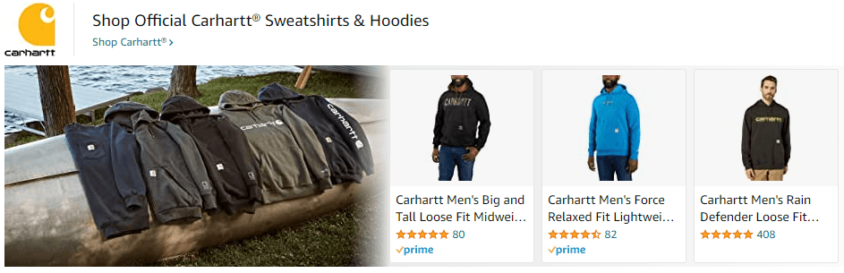 Carhartt: Ad - Sponsored Brand