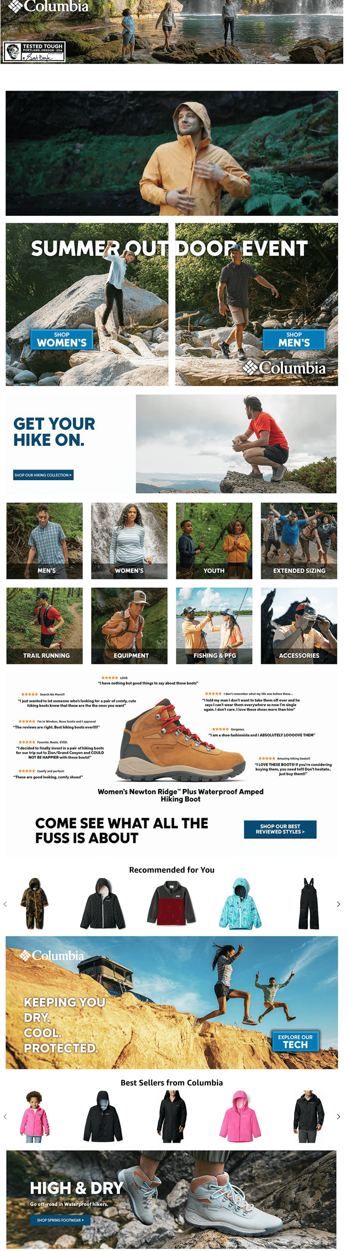 Colombia Outdoors STORE 2: Storefront