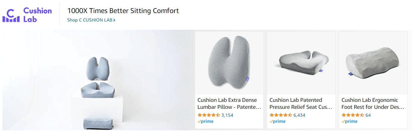 CushionLab: Ad - Sponsored Brand