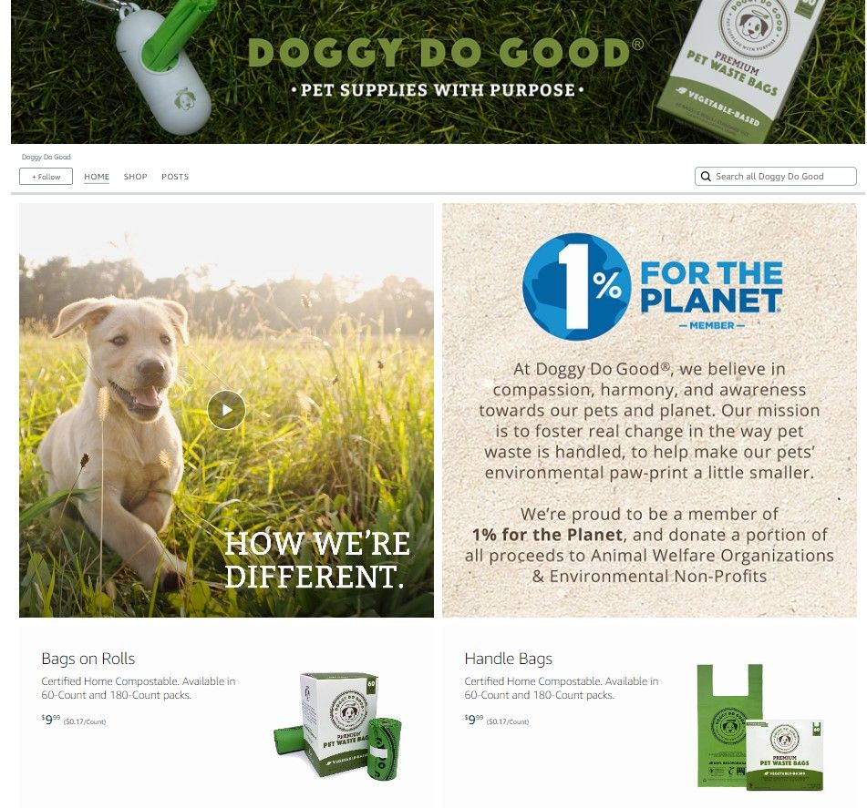 DOGGY DO GOOD STORE PET 1: Storefront