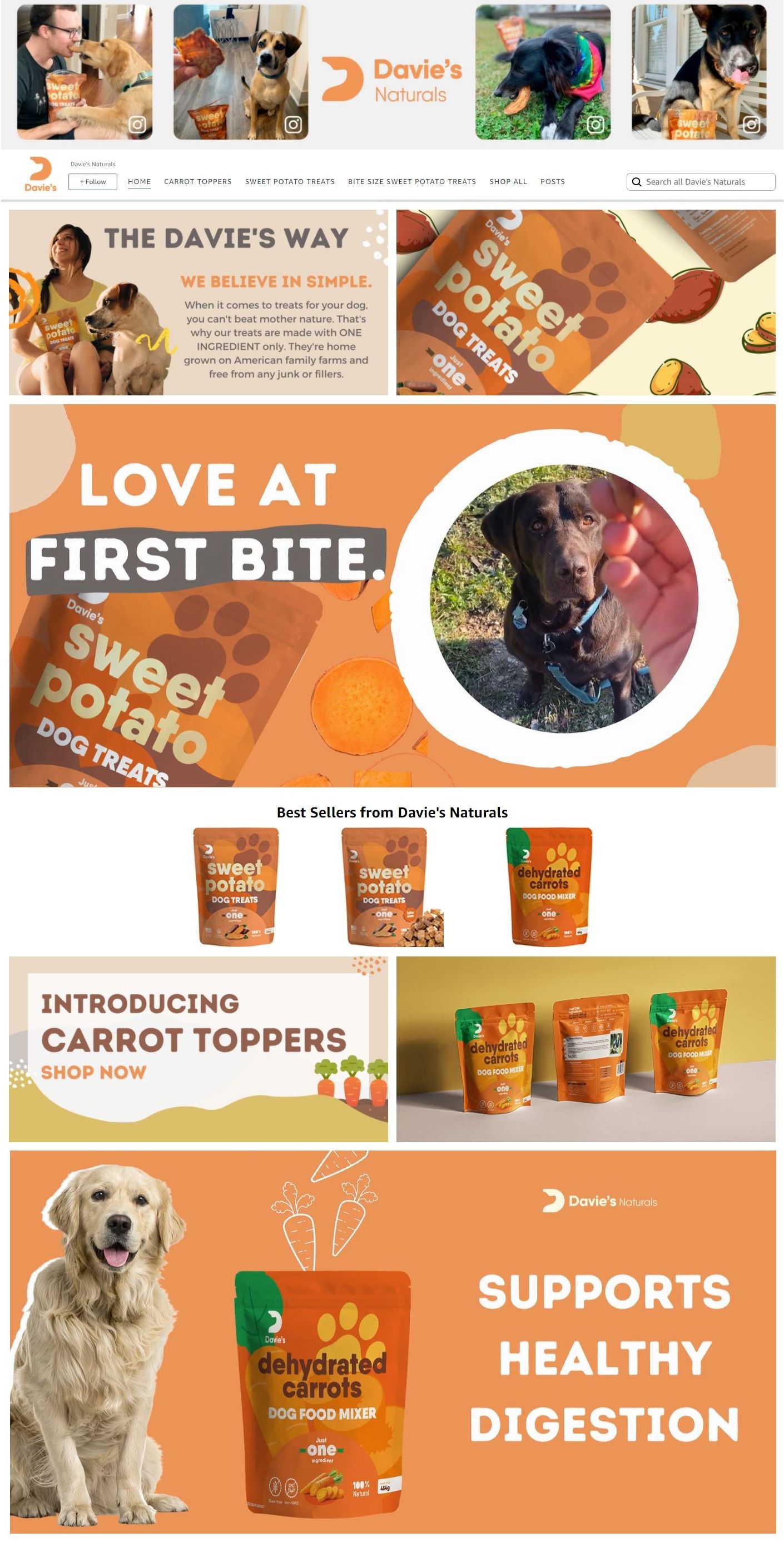 Davie's Naturals 1: A+