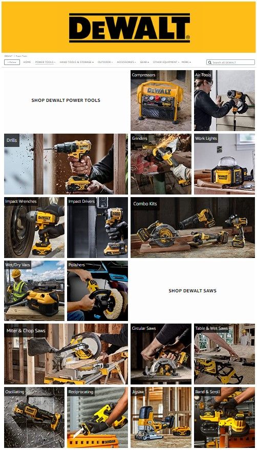 Dewalt SF  1 SF: Storefront