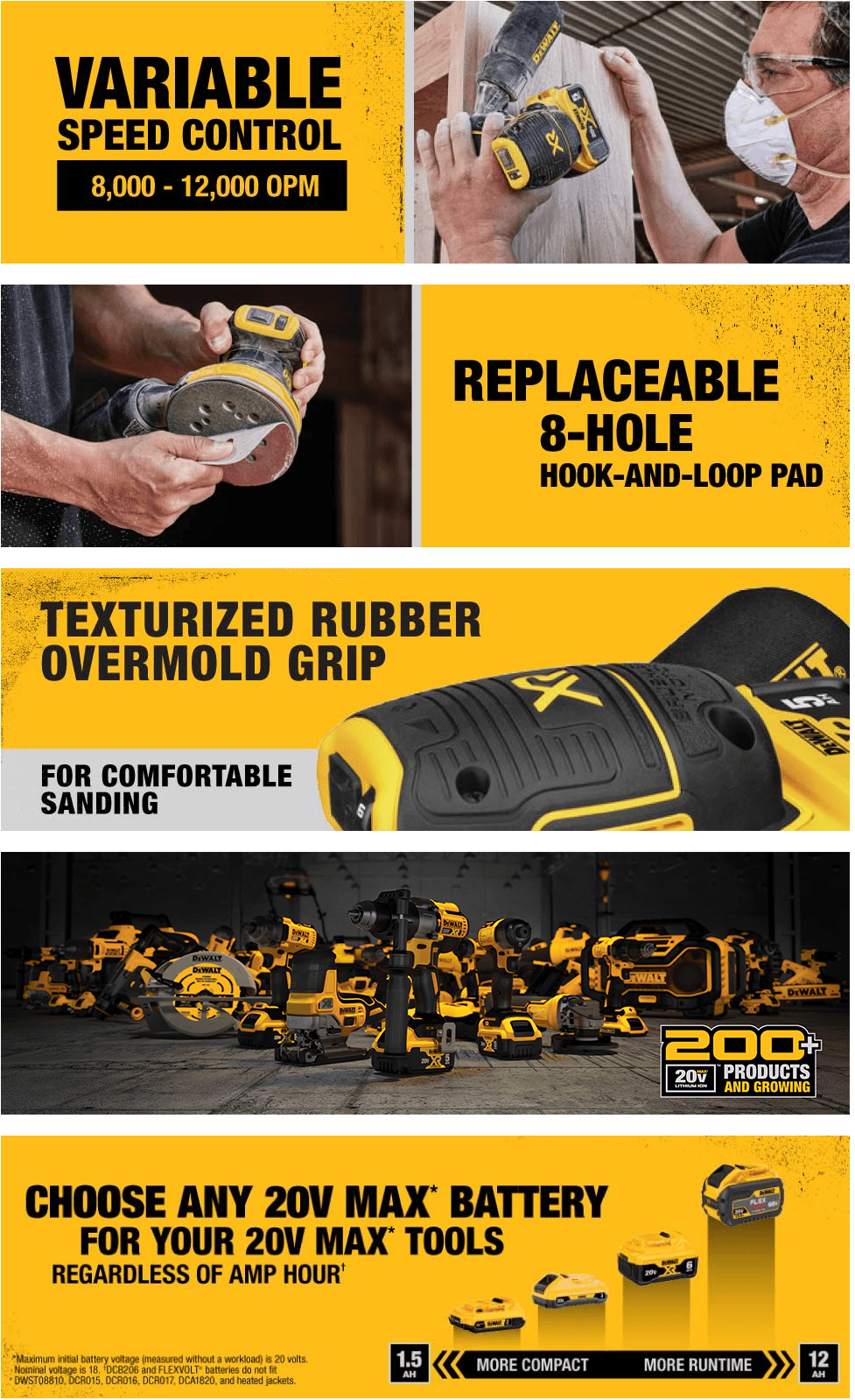 Dewalt ToolsAndHomeImprovement AA 10: A+