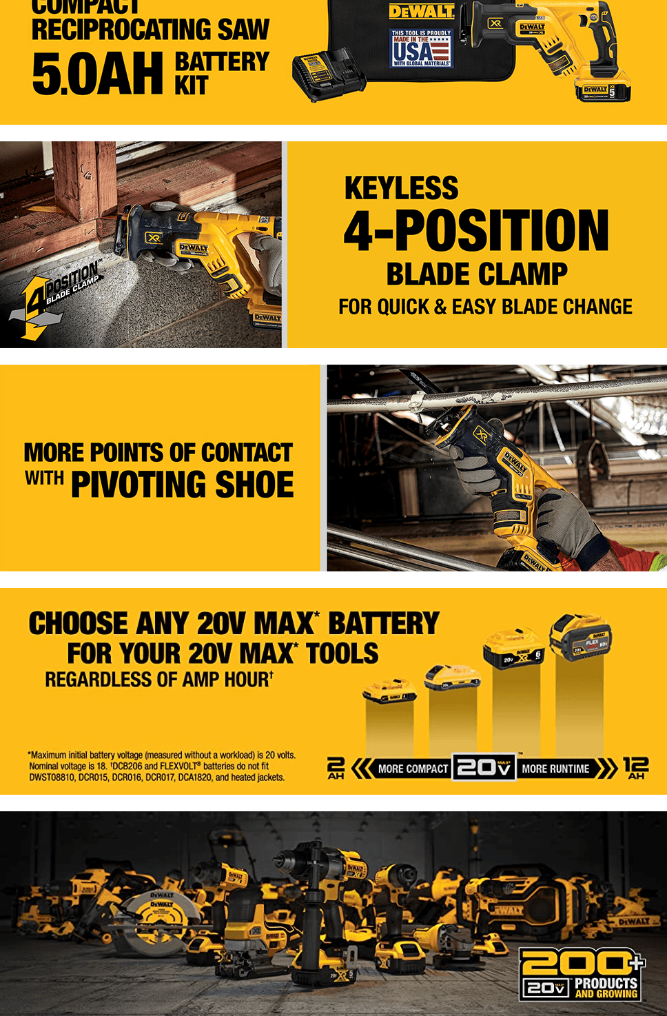 Dewalt ToolsAndHomeImprovement AA 9: A+