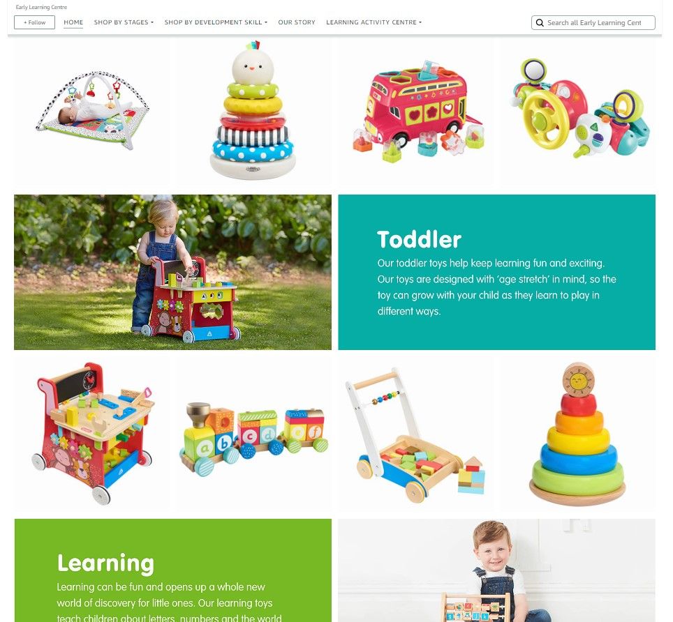 EARLY LEARNING CENTRE STORE TG 1: Storefront