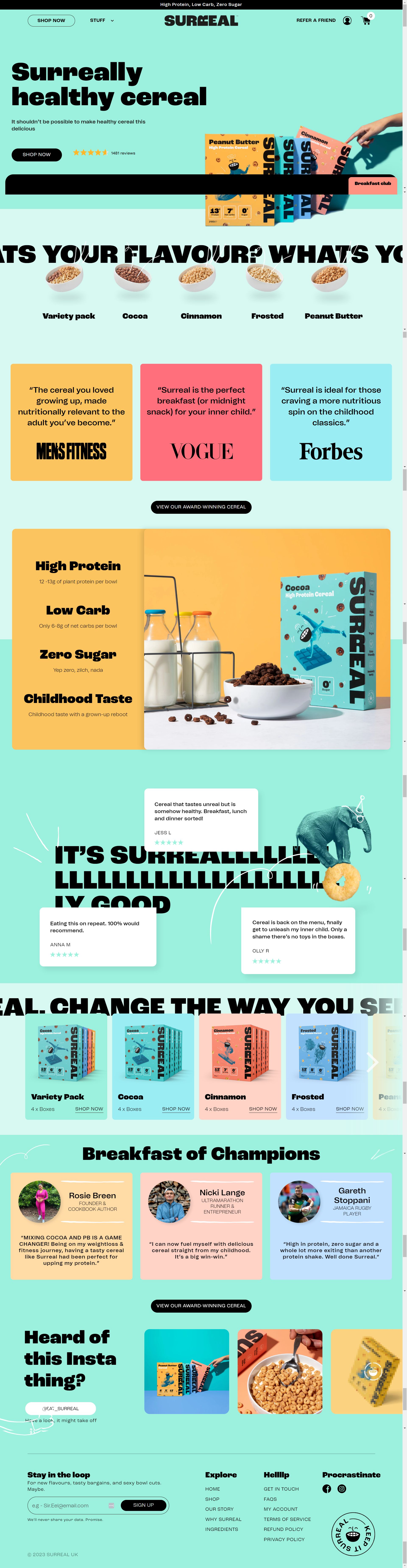 Eat Surreal: Amazon listing image