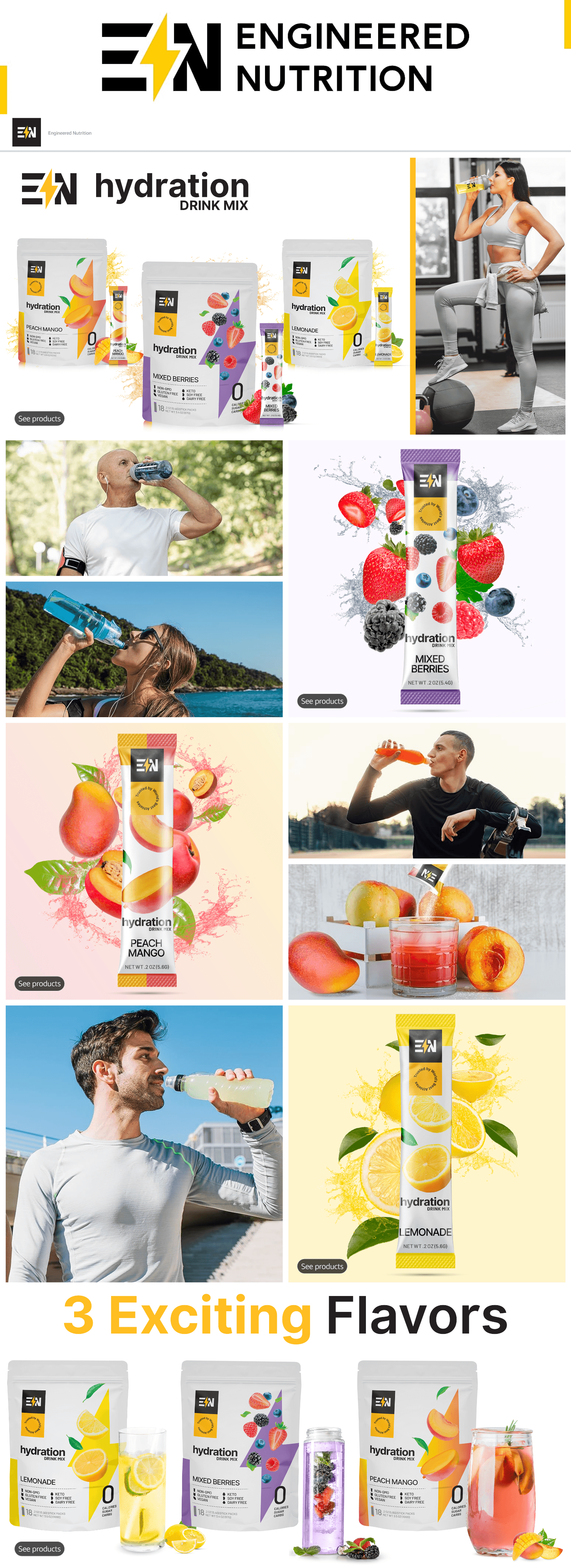 Engineered Nutrition: Storefront