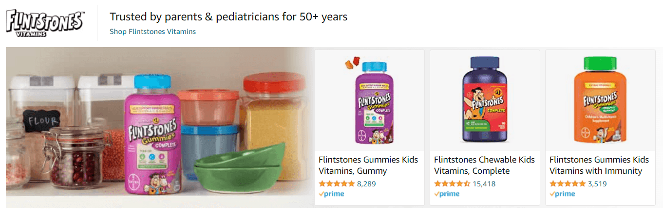 Flintsontes: Ad - Sponsored Brand