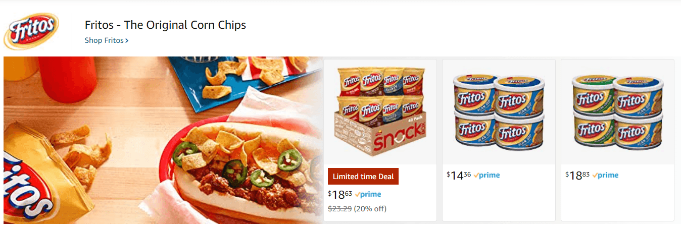 Fritos: Ad - Sponsored Brand