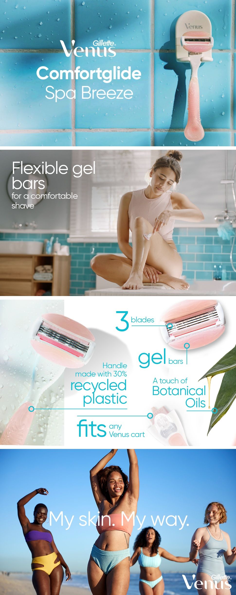 GIllette Venus 1: A+