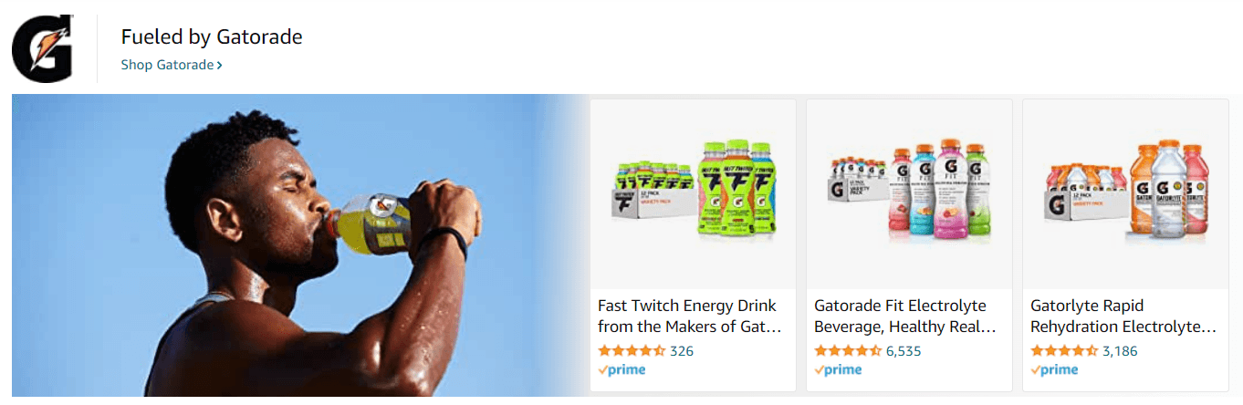Gatorade: Ad - Sponsored Brand