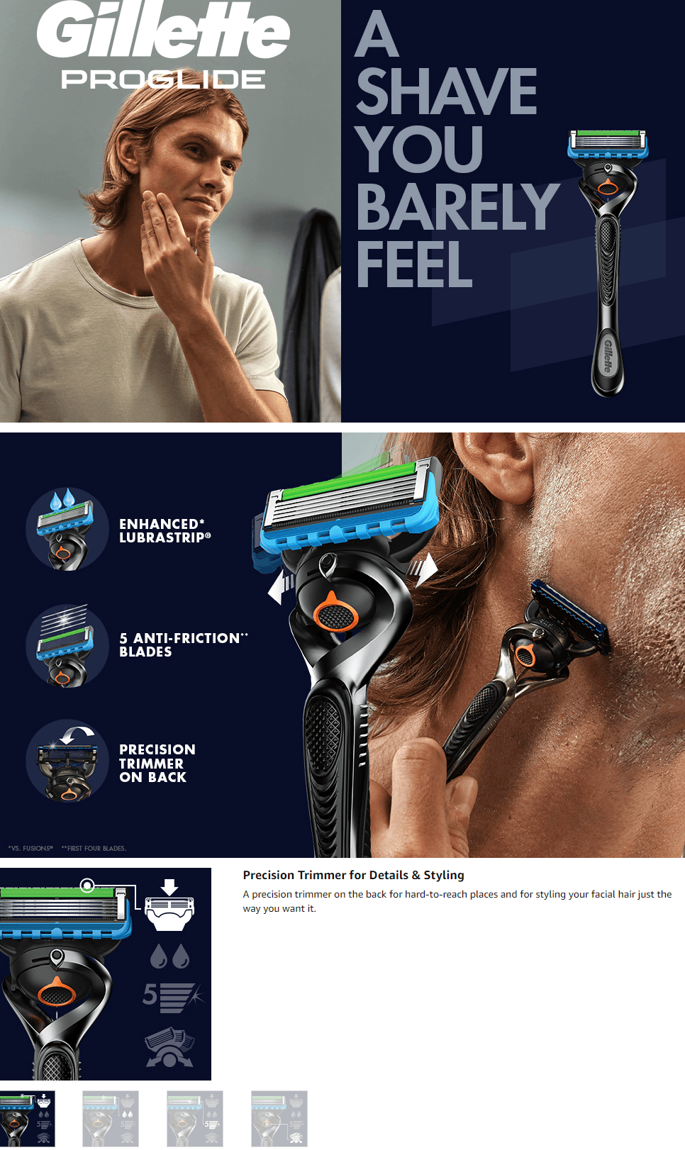 Gillete HealthAndPersonalCare AA 4: A+