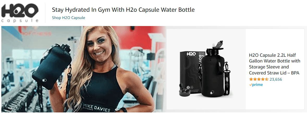 H2O: Ad - Sponsored Brand