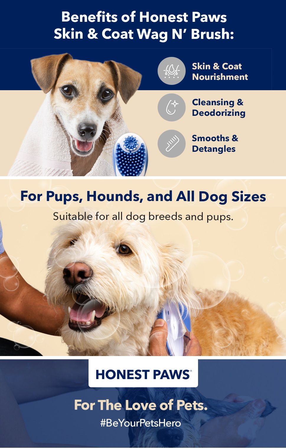 HONEST PAWS AA PET 3: A+