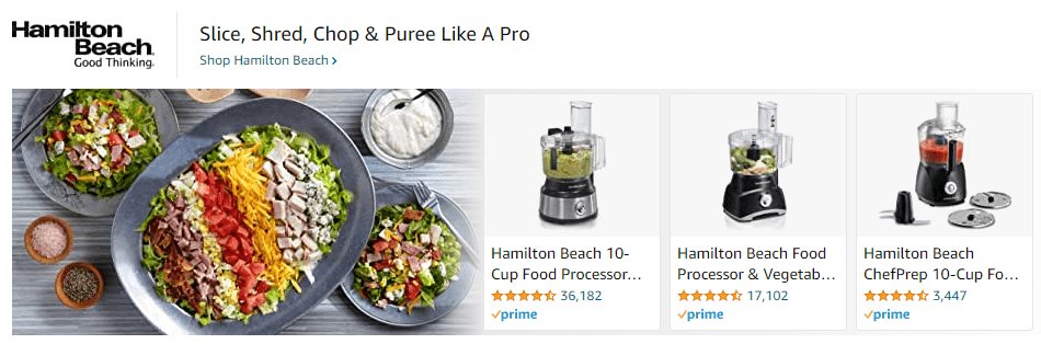 HamiltonBeach: Ad - Sponsored Brand
