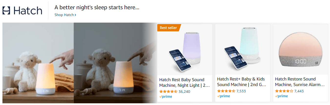 Hatch: Ad - Sponsored Brand