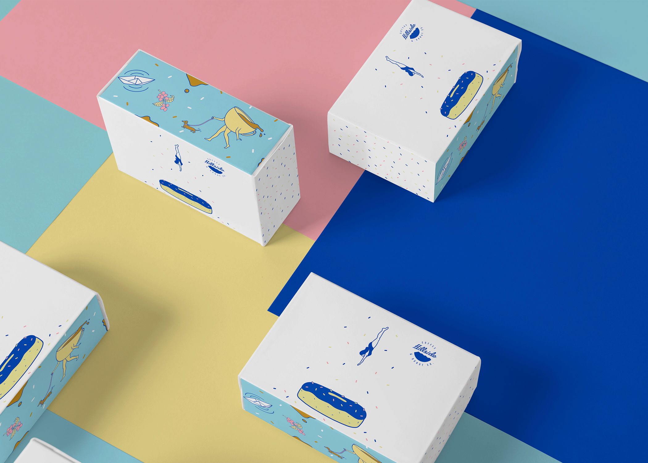Packaging for Hillside Coffee & Donut Co. 3