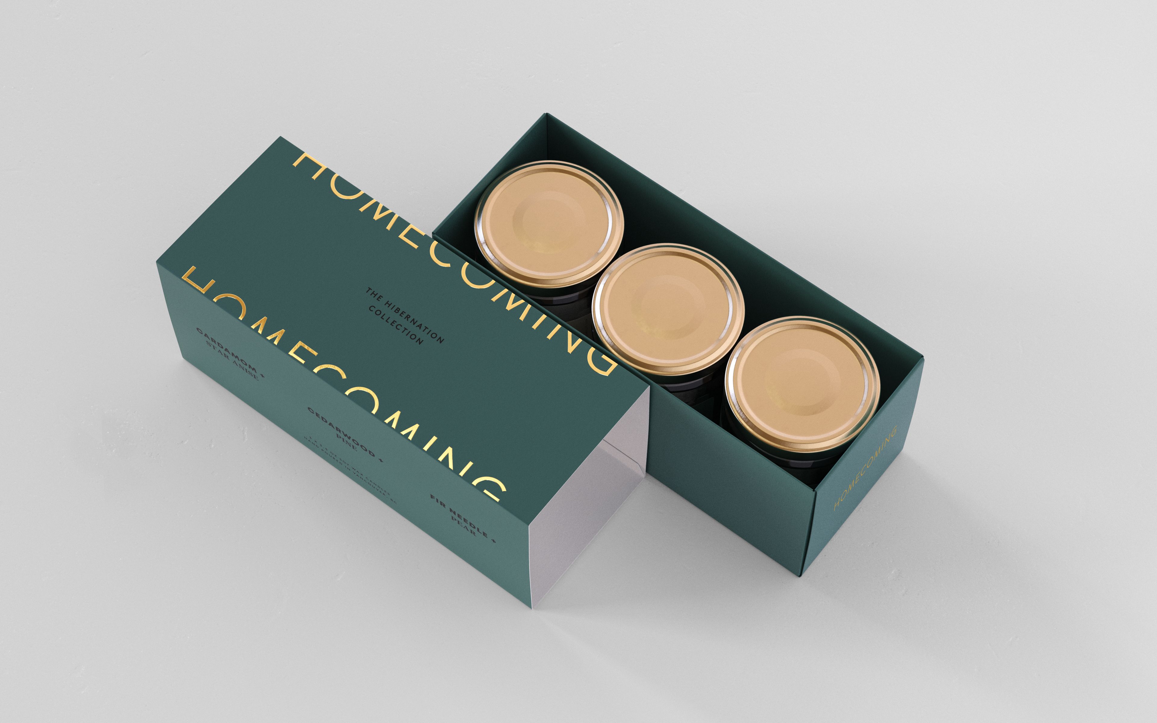 Packaging for Homecoming Candles 10