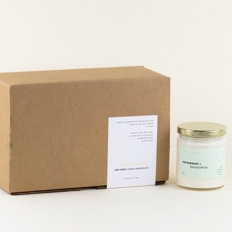 Homecoming Candles 39: Packaging