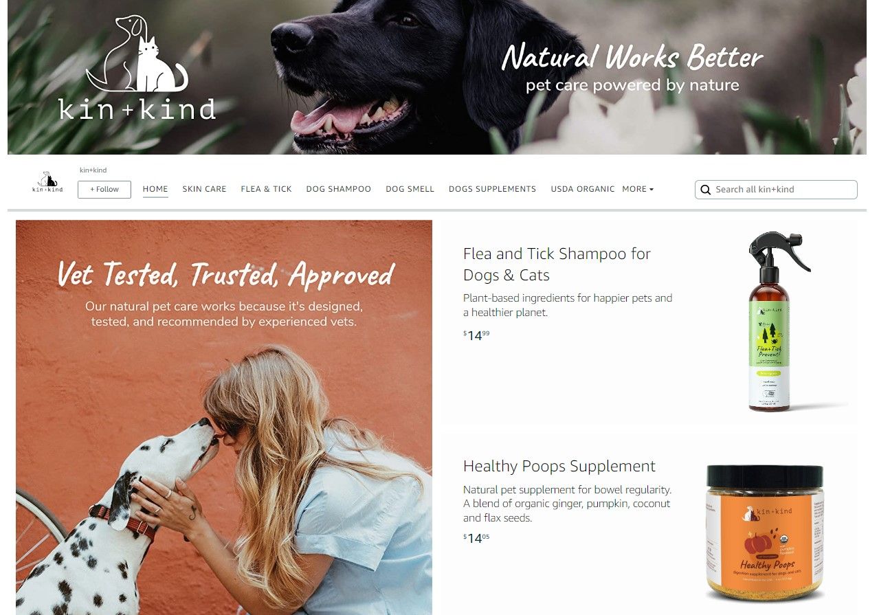 KIN+KIND STORE PET 1: Storefront