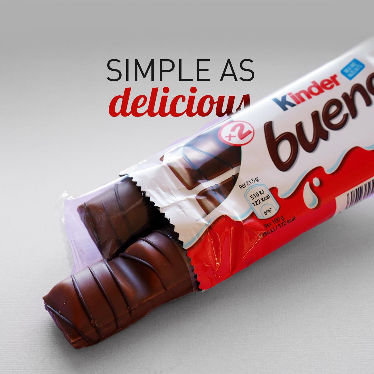Kinder Bueno 3: Infographics